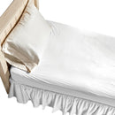 Salk PrimaCare™ Economy Vinyl Queen Mattress Cover, 60 x 80 in., White, 1/EA