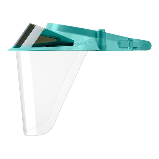 Barrier, Protective Visor W/2Shield Grn, 1/Ea