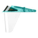 BARRIER, PROTECTIVE VISOR W/2SHIELD GRN, 1/EA
