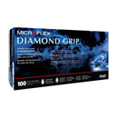 Diamond Grip™ Latex Exam Glove, Large, White, 100/BX