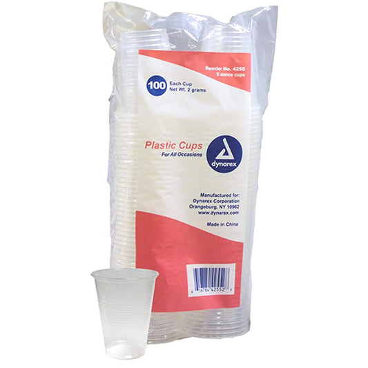 Dynarex® Polypropylene Drinking Cup, 5 Oz., 2500/Cs