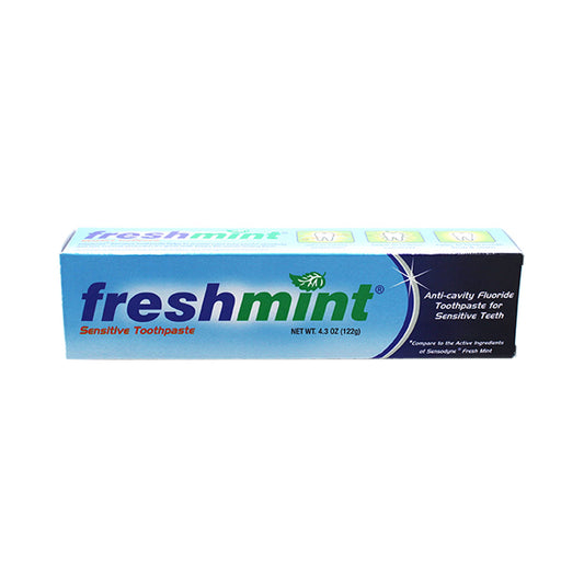Freshmint® Toothpaste Mint Flavor for Those with Sensitive Teeth, 4.3-ounce Tube, 24/CS