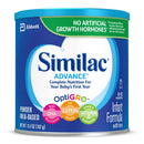 SIMILAC® ADVANCE® 20 INFANT FORMULA, POWDER, 12.4-OUNCE CAN, SOLD AS 6/CASE ABBOTT 55957