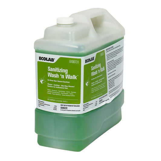 Sanitizing Wash 'N Walk™ Floor Cleaner, 1/Ea