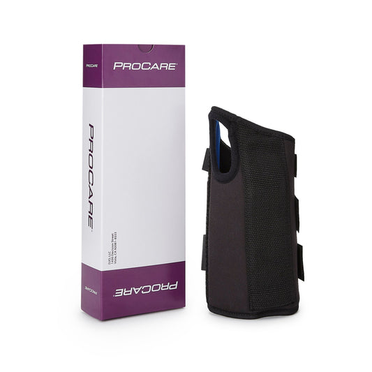 ProCare® ComfortForm™ Wrist Brace with Palmar Stay, Black, Large, Left-Hand, 1/EA