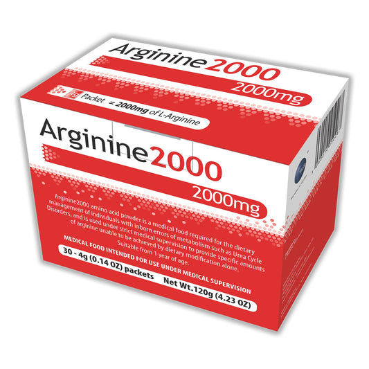 Arginine2000 Medical Food for Dietary Management of Inborn Errors of Metabolism, 30/CS