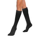 SOCK, SUPPORT CORE-SPUN THERAFIRM BLK LG 10-15MMHG D/S, 1/PR