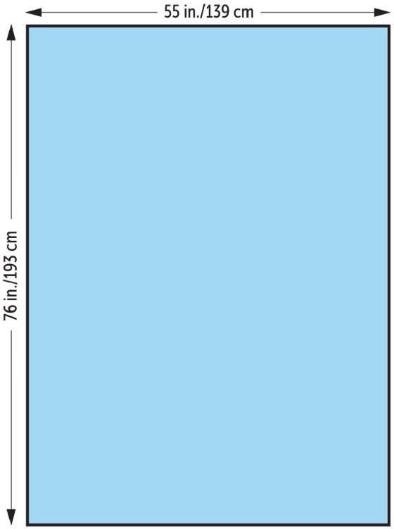 Drape, Surg N/S Lg 76"X55" (32/Cs), 32/Cs