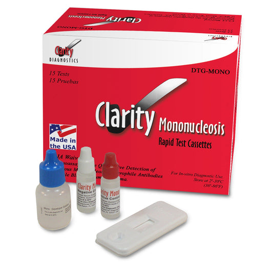 Clarity® Infectious Mononucleosis Infectious Disease Immunoassay Test Kit, 1/BX
