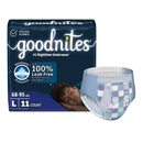 GoodNites® Night Time Underwear, Large for Boys weighing 68 – 95 lbs., 11/PK