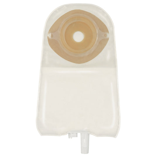 ActiveLife® One-Piece Transparent Urostomy Pouch, Pre-cut to Fit 45mm Stomas, 10/BX