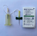 Metier Medical Safe-T-Slide Safety Blood Collection Set Butterfly Type Safety Blood Collection Set Without Holder, Safe-T-Slide, Butterfly, 25G X 3/4", 12: Tl, 1000/Cs -SBCSBWOH 2503412 P - BriteSources