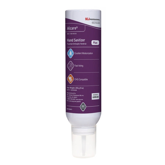Alcare® Plus Foaming 62% Ethyl Alcohol Hand Sanitizer, 9-Ounce Aerosol Can, 24/Cs