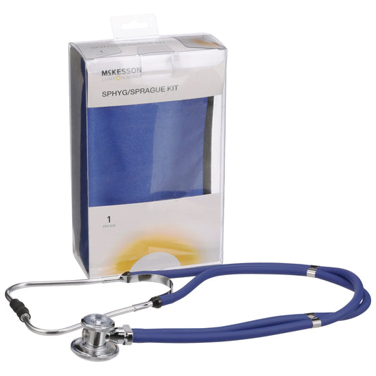 McKesson LUMEON™ Aneroid Sphygmomanometer/Sprague Kit 10/CASE -01-768-641-11ARBGM