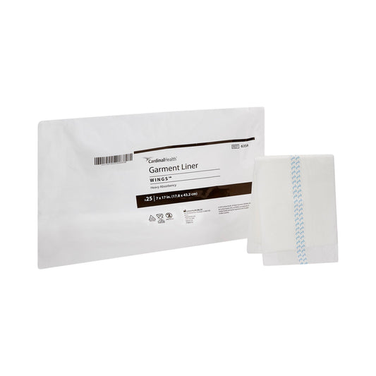 Simplicity Incontinence Liner, Polymer Core, One Size Fits Most Adults, Unisex, 8/Cs