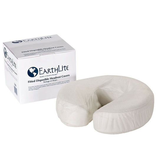 Earthlite® Headrest Cover For Massage Tables And Chairs, 50/Bx