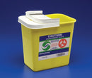SharpSafety™ Chemotherapy Waste Container, 8 Gallon, 17¾ x 11 x 15½ Inch, 10/CS