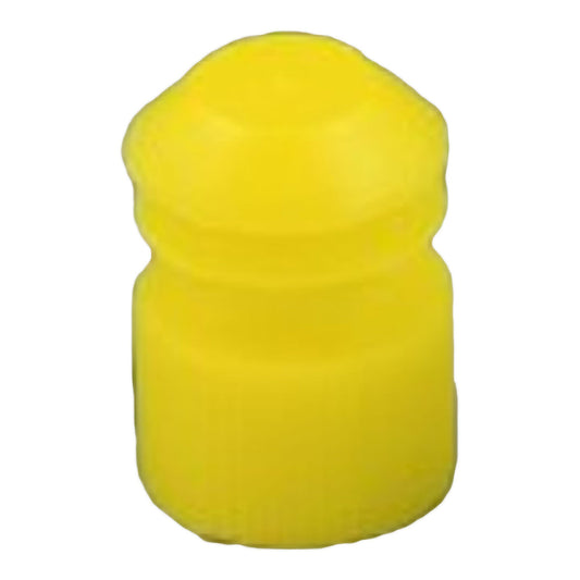 Mckesson Flanged Plug Cap, Yellow. Polyethylene, For Use With 13 Mm Tubes, 1000/Bg