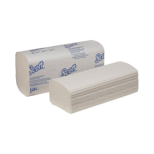Scott Pro Scottfold Paper Towels Multi-Fold, 9.4 x 12.4 Inch, White, 4375/CS