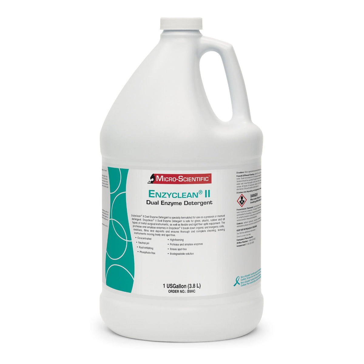 Enzyclean® Ii Dual Enzymatic Instrument Detergent / Presoak, 4/Cs