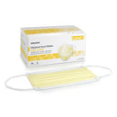 MCKESSON ASTM LEVEL 1 MEDICAL FACE MASKS, YELLOW, SOLD AS 500/CASE MCKESSON 91-2101