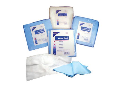 Dukal White Spunbond Pillowcase, 20 X 29 Inch, 1/Bg