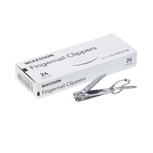 Mckesson Fingernail Clippers, Thumb Squeeze Lever, 240/Cs