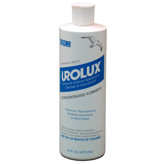 Urolux® Urinary and Ostomy Appliance Cleanser and Deodorant, 16-ounce bottle, 1/EA