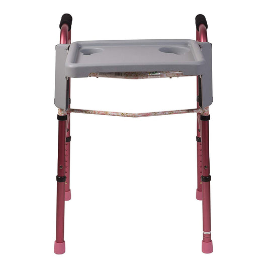 Dmi® Folding Walker Tray With Cup Holders, 1/Ea