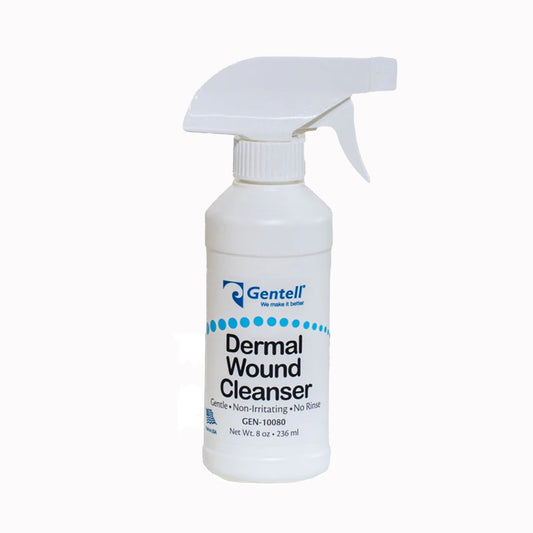Gentell® Dermal Wound Cleanser, 8-ounce spray bottle, 6/CS