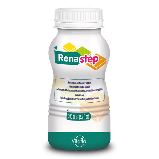 Renastep™ Pediatric Renal Medical Food, Vanilla, 6.7-Ounce Bottle, 15/Cs