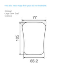 Osung Large Occlusal Dental Photo Mirror Metal Premium -DME1 - Osung USA
