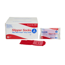 SLIPPER SOCKS, SMALL, RED, 48/CS, SOLD AS CASE DYNAREX 10000058