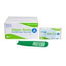 SLIPPER SOCKS, MEDIUM, GREEN, 48/CS, SOLD AS CASE DYNAREX 10000058