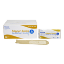 SLIPPER SOCKS, X-LARGE, BEIGE, 48/CS, SOLD AS CASE DYNAREX 10000058