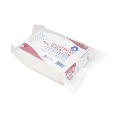 CLOSED CIRCUIT FOLEY CATHETER TRAY, 18FR, STERILE, 10/CS, SOLD AS CASE DYNAREX 10000058