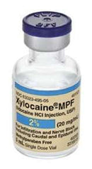 XYLOCAINE PLAIN 2% SDV 5ML MPF, 25/PK, SOLD AS PACK INSOURCE, 10000061