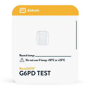 Binaxnow Enzyme Test G6PD 25 Test/Kit -Abbott Point Of Care -780-000