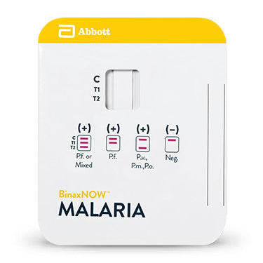 ALERE POC BINAXNOW® MALARIA TEST. CONTROL POSITIVE MALARIA 10/KT, KIT - BriteSources