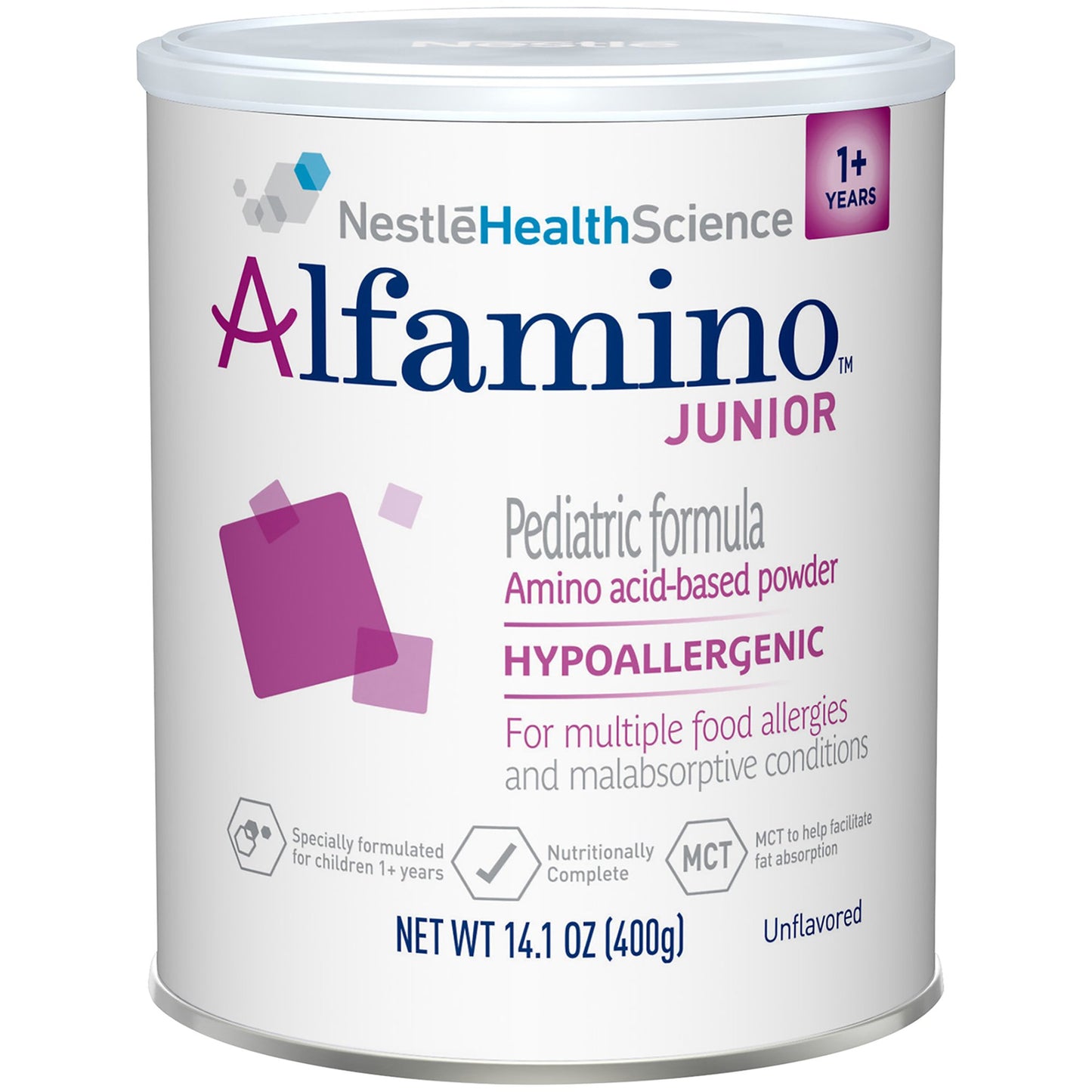 Alfamino Junior™ Amino Acid–Based Powder Pediatric Formula, 14.1-ounce can 1/EACH -07613034787965