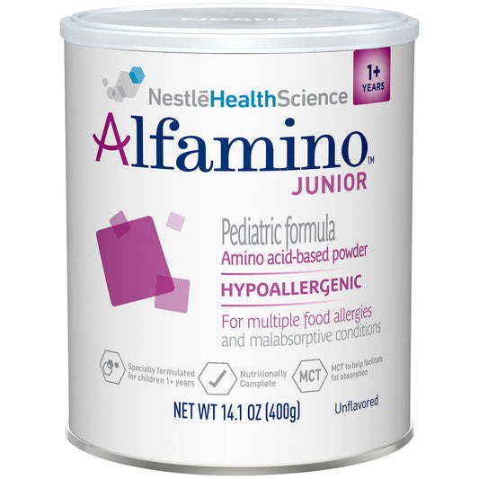 Alfamino Junior™ Amino Acid–Based Powder Pediatric Formula, 14.1-ounce can 6/CASE -07613034787965