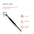 5 Pieces Dental Autoclavable Disposable Mouth Mirror Black -ORAL32 - Osung USA