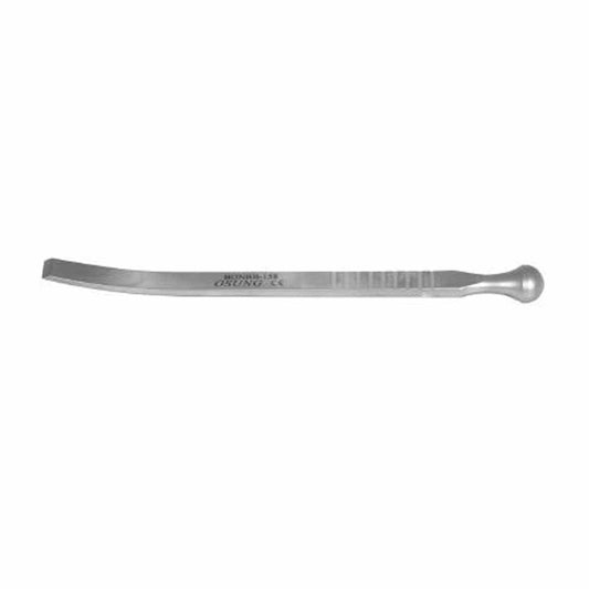 Block Dental Bone Chisel, Slightly Curved - Osung USA