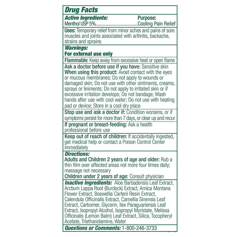 Biofreeze Professional 5% Menthol Topical Pain Relief Gel, 4-ounce Tube 1/EACH -RKT3209976 - BriteSources