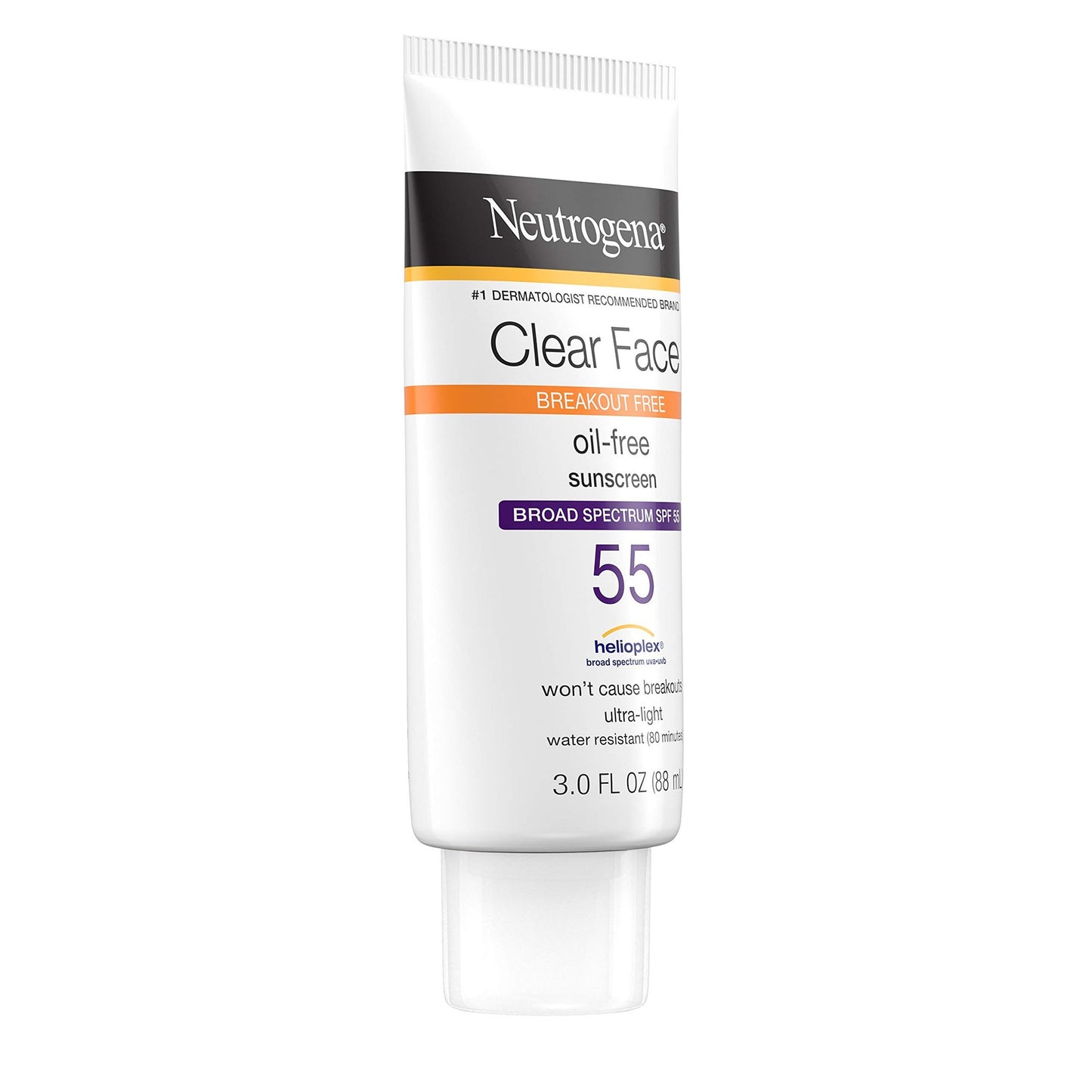 Neutrogena® Clear Face Oil Free Sunscreen, 3 oz.