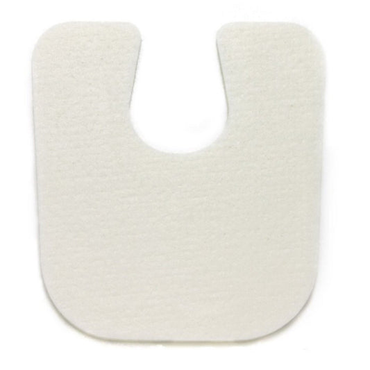 Pad, Callus Felt Foam W/Adh Ushape 1/8" (100/Bg), 100/Bg
