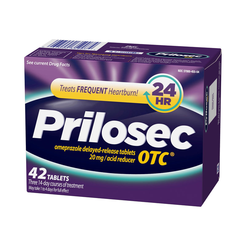 PRILOSEC OTC® OMEPRAZOLE 20 MG ACID REDUCER TABLETS, SOLD AS 1/BOX PROCTER 37000045504