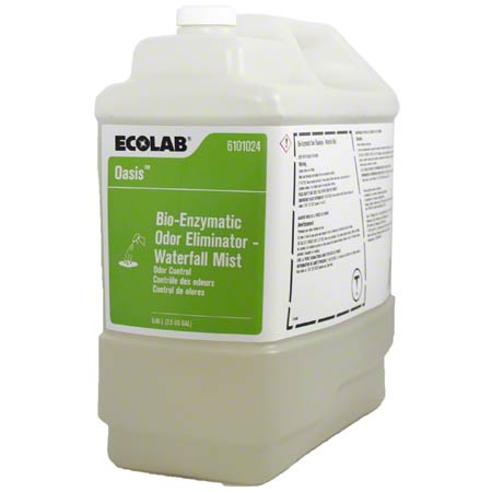 Ecolab® Bio-Enzymatic Oasis Air Freshener, Waterfall Mist Scent, 2.5-Gallon Jug, 1/Ea