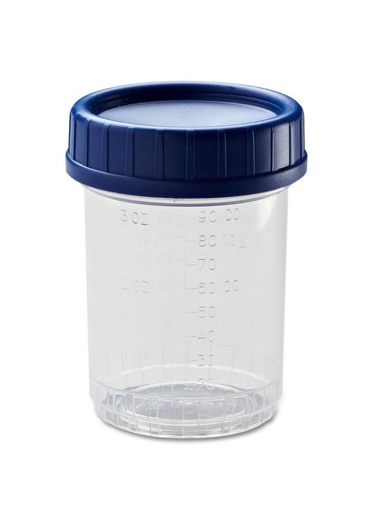 Medline Specimen Container for Pneumatic Tube Systems, 120 mL, 75/BG