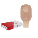 New Image™ 18114 Beige Colostomy Pouch, Pre-cut to Fit 70 mm Stomas, Blue Match, 10/BX